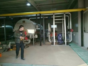 北京房山區頤和花園2臺6噸低氮燃氣鍋爐